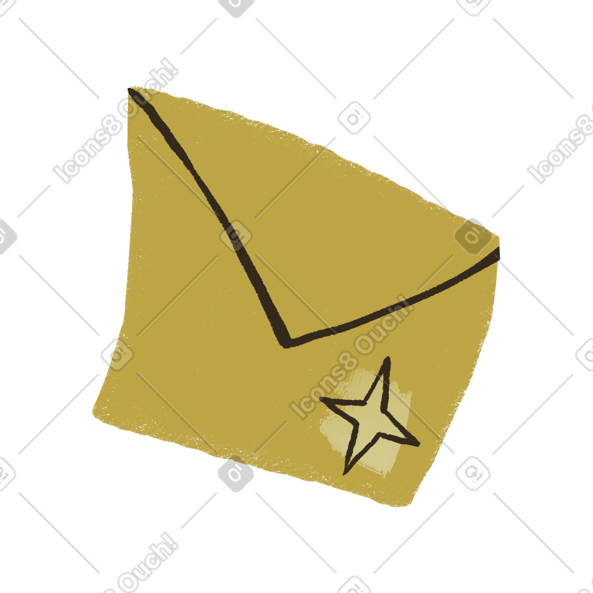Evenlope-Illustration im Fabulous-Stil als Download in PNG, SVG