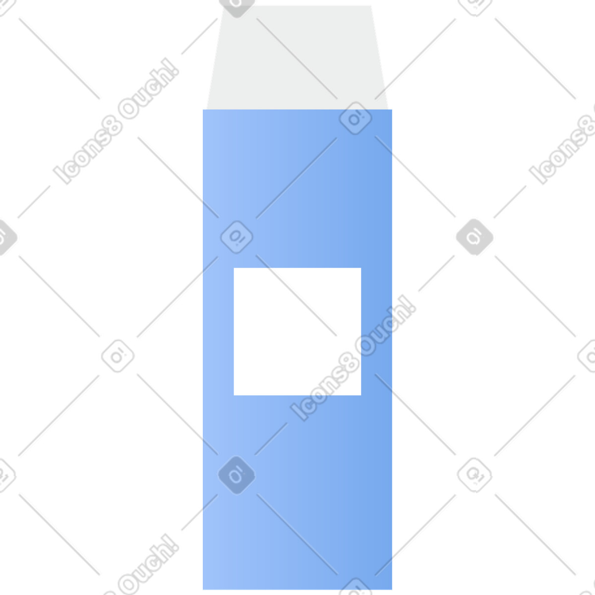 Shampoo illustration in Clip style download in PNG, SVG