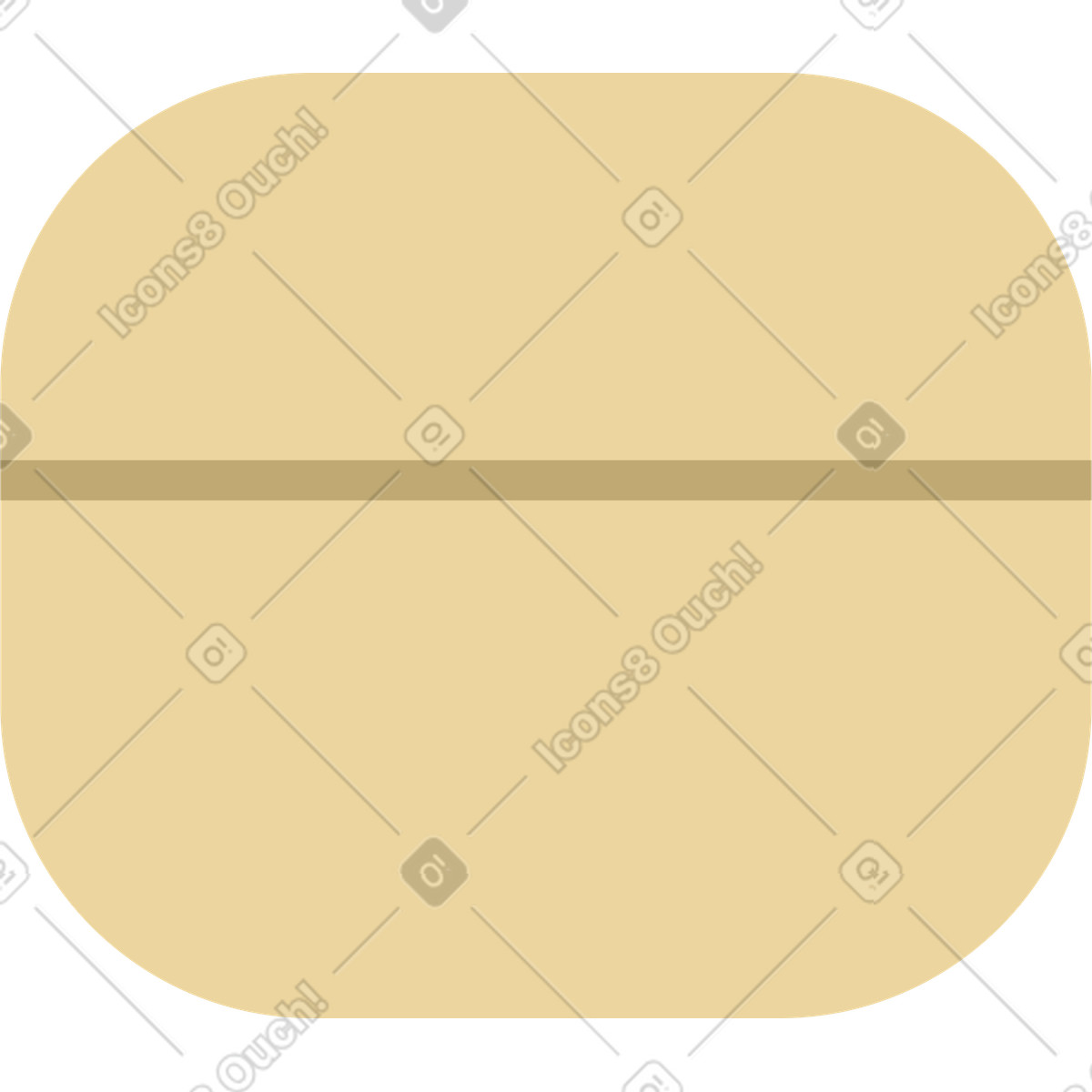 Earphone case illustration in Catchy style download in PNG, SVG