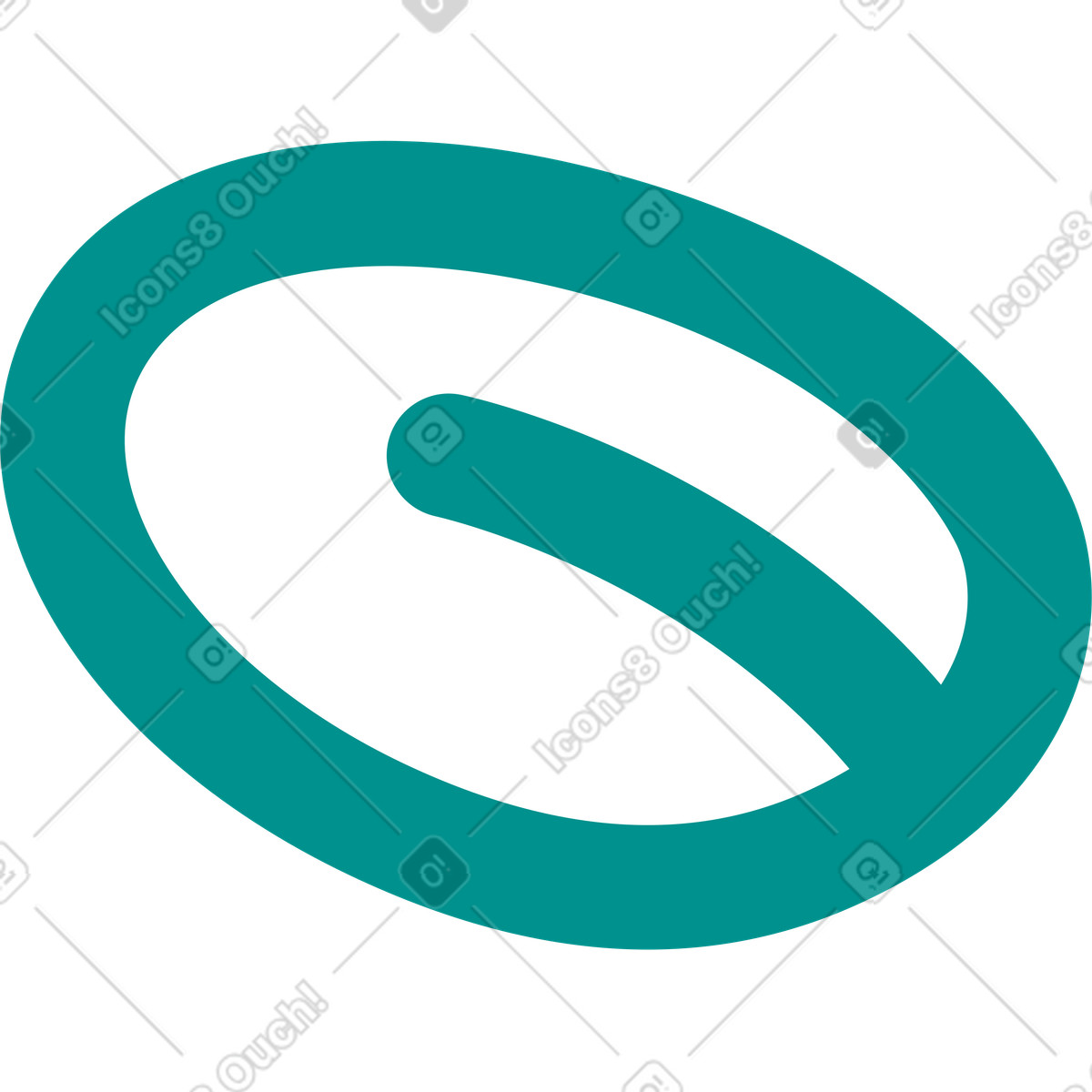 Mouse illustration in Natty style download in PNG, SVG