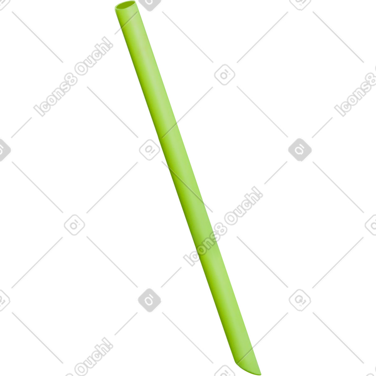 Ilustração de Canudo em no estilo Marker para baixar em PNG, SVG