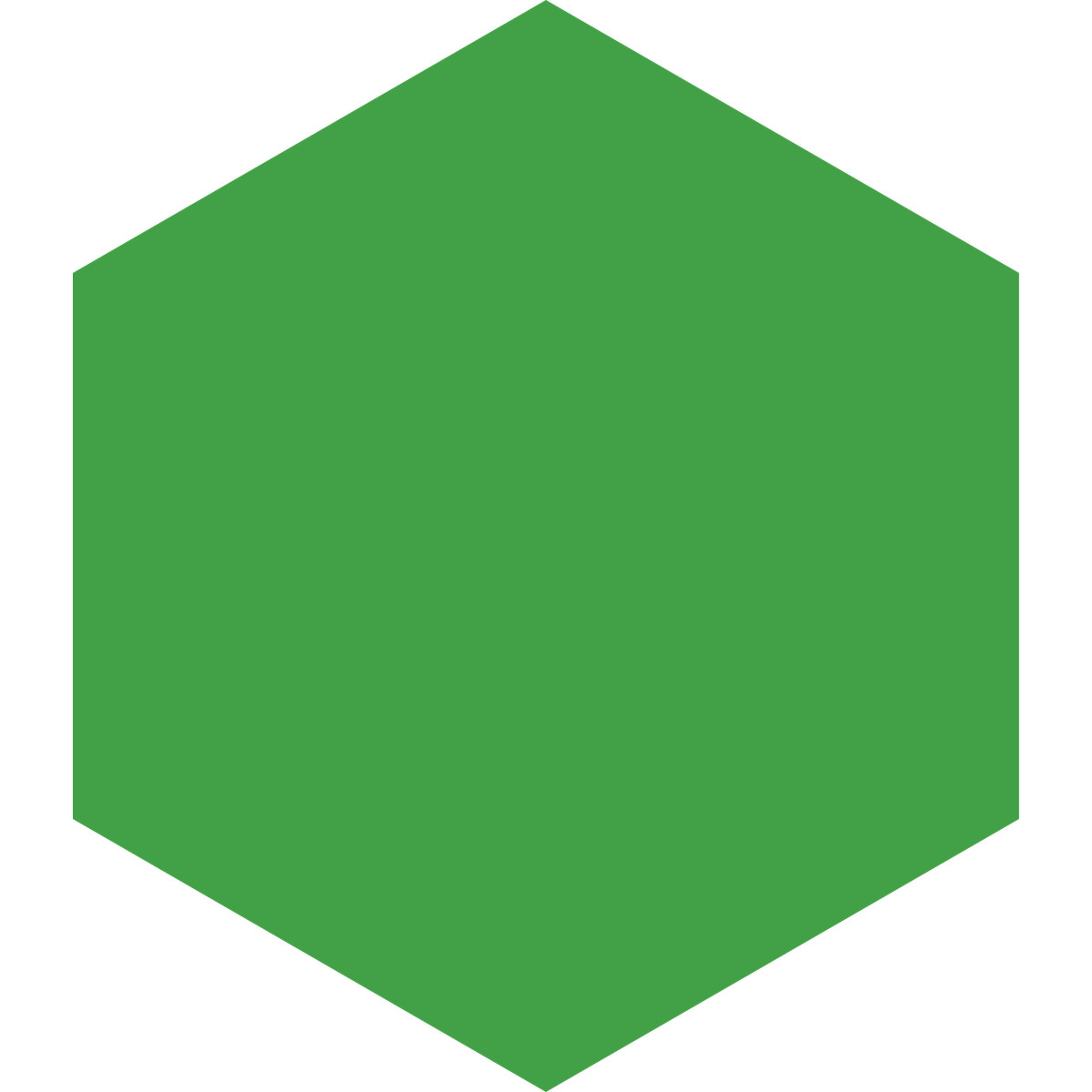 下载 Fogg 风格的 Hexagon green 插画，支持 PNG、SVG 格式