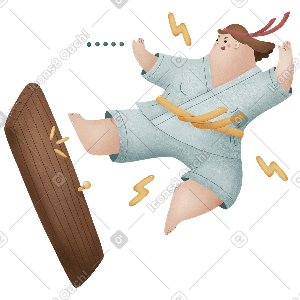 Illustration Log in dans le style Woolly à télécharger aux formats PNG, SVG