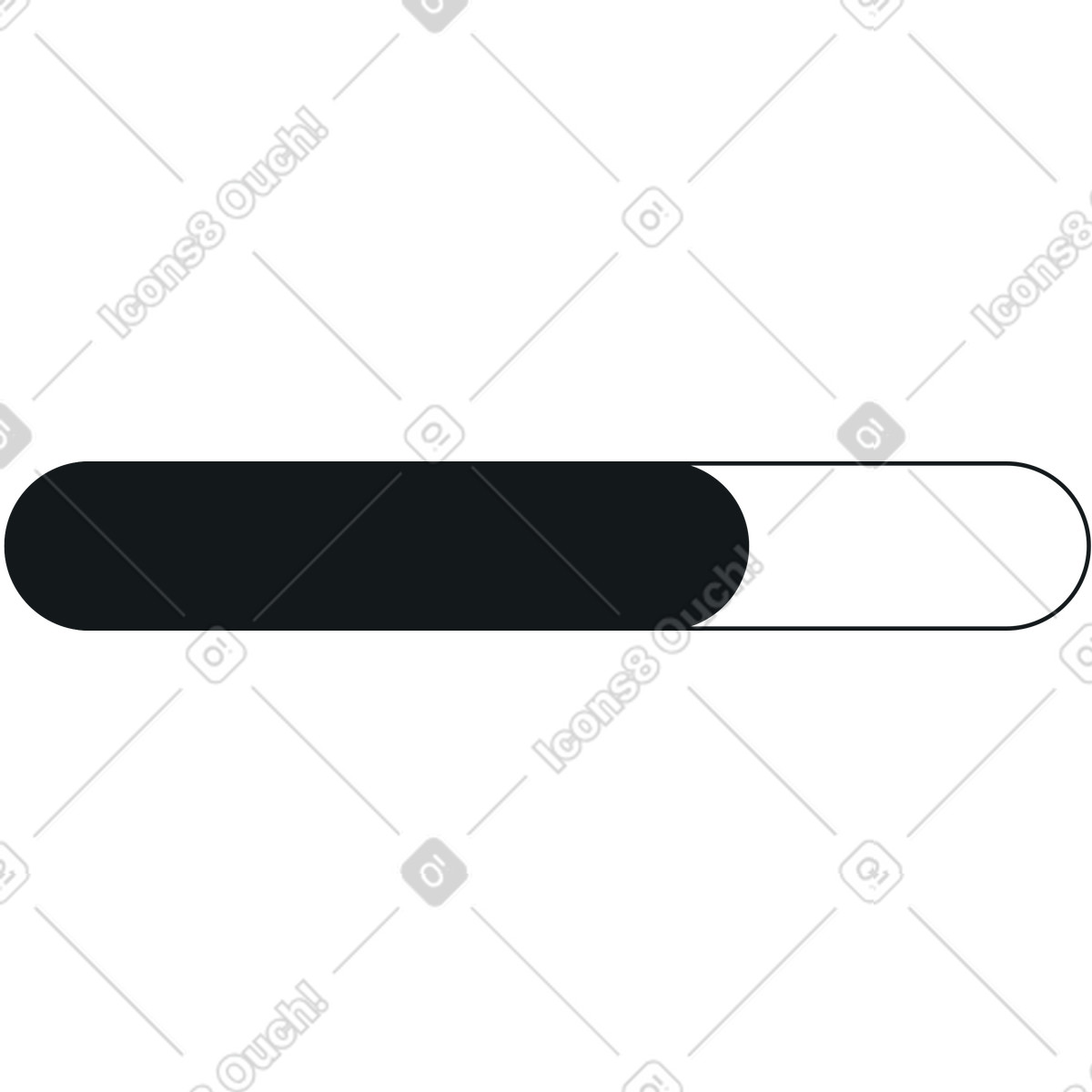 Ilustração de Barra carregamento em no estilo Midnight para baixar em PNG, SVG