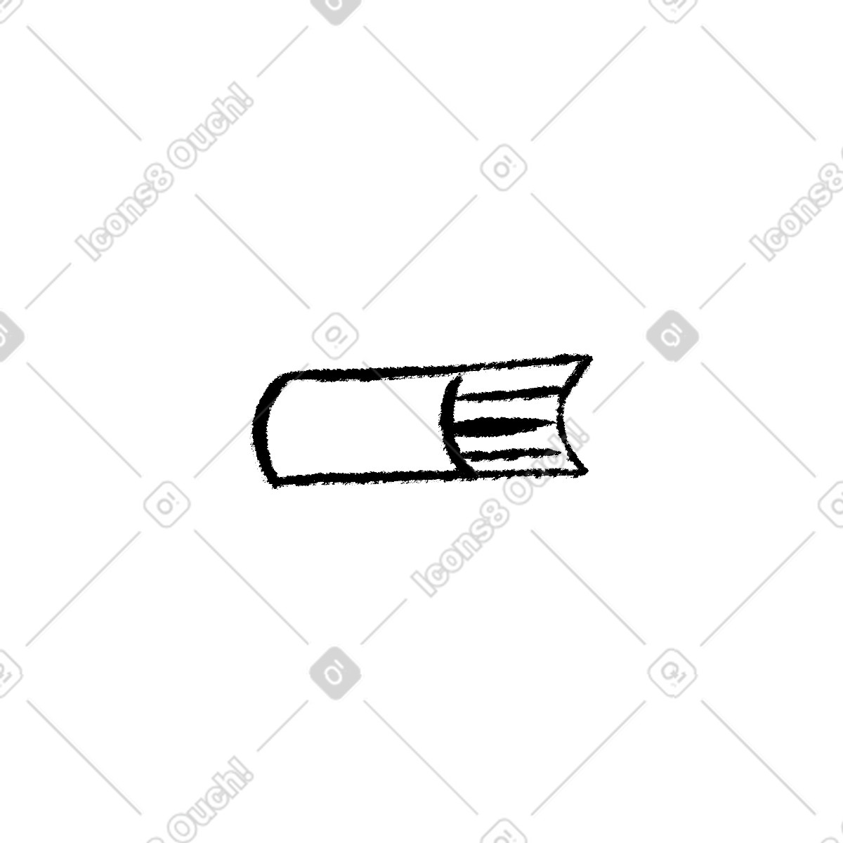 Book illustration in Doobry style download in PNG, SVG
