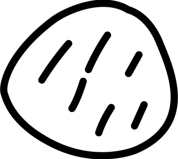 A light bulb with gears inside - Twirl style illustration