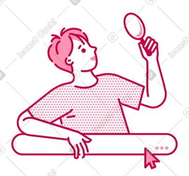 Man Searching PNG, SVG