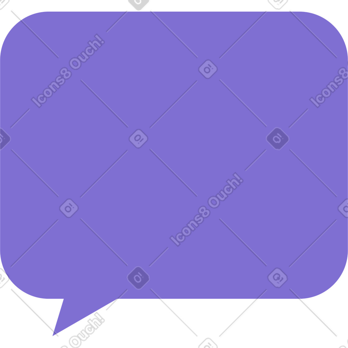 Bright スタイルの ふきだし のイラストをPNG、SVG形式でダウンロード