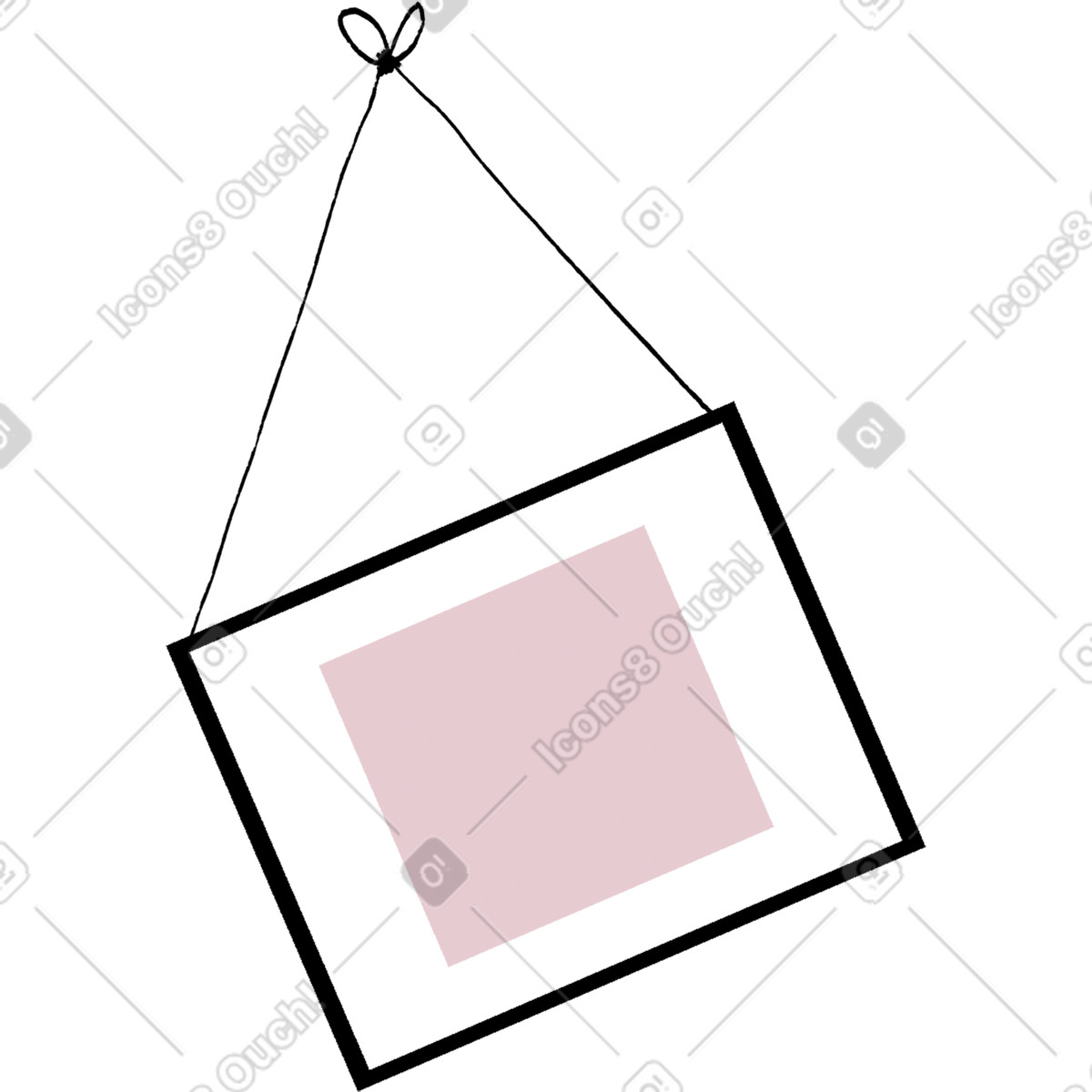 Rahmen-Illustration im Fabulous-Stil als Download in PNG, SVG