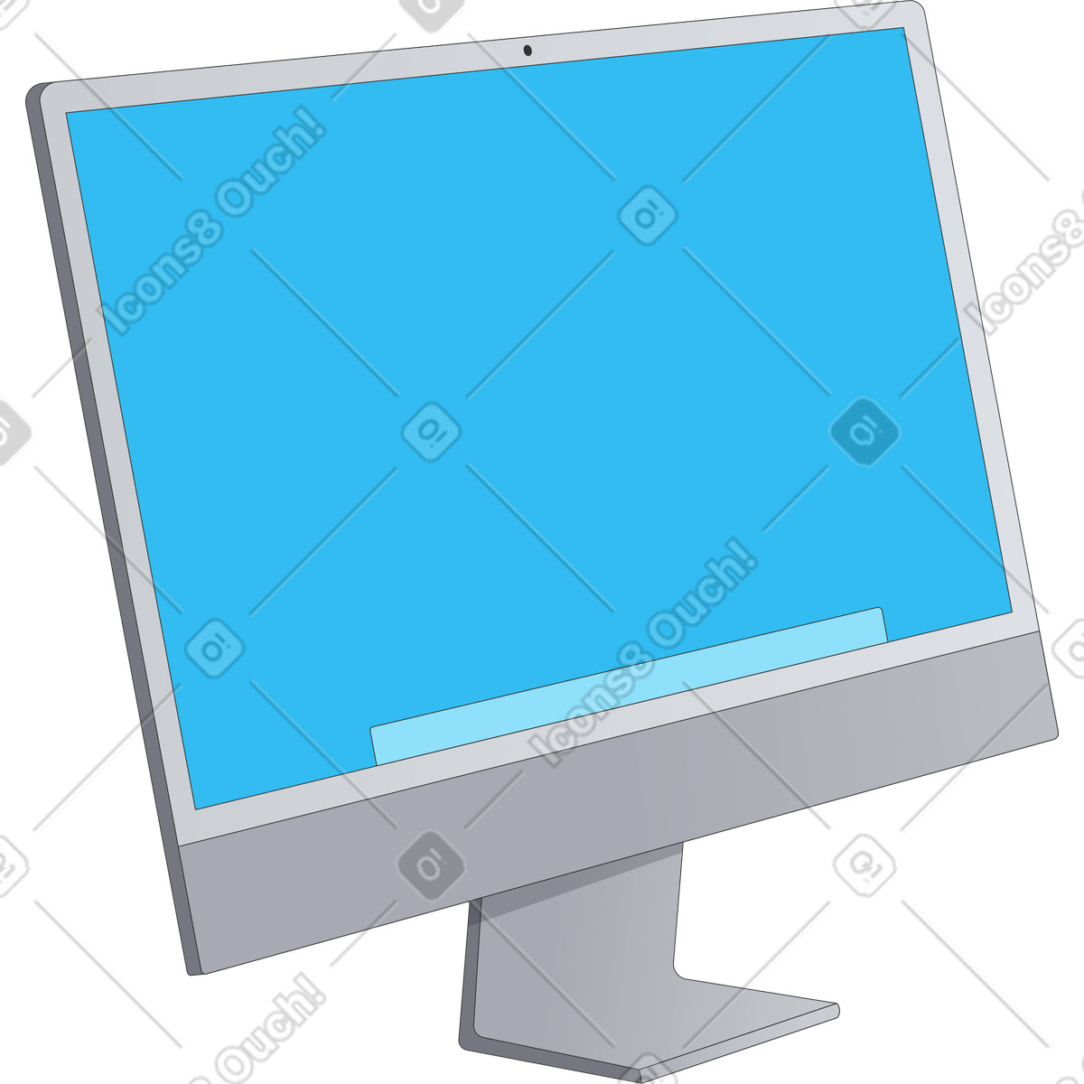 Illustration Monobloc dans le style Kit à télécharger aux formats PNG, SVG