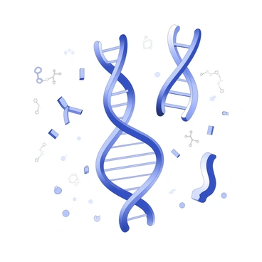 A detailed illustration shows chromosomes replicating during the S phase of the cell cycle. In the center, two chromatids are visibly connected at the centromere, displaying their duplicated structure. The individual chromatid arms twist and coil, showcasing the tightly packed DNA. Surrounding the chromosomes are scattered nucleotides, indicating the active process of replication. An array of proteins, such as DNA polymerases, is positioned near the chromatids, emphasizing their role in the synthesis of new strands. The cellular environment is depicted with a faint outline of the nucleus, providing context to the cellular activity.