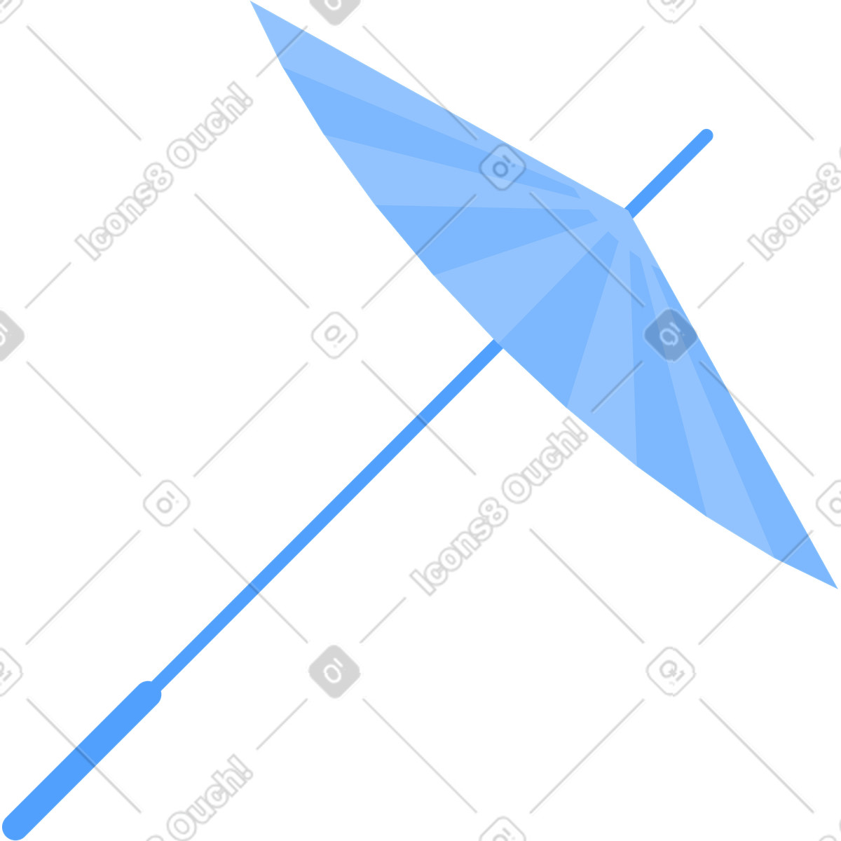 下载 Urban 风格的 雨伞 插画，支持 PNG、SVG 格式
