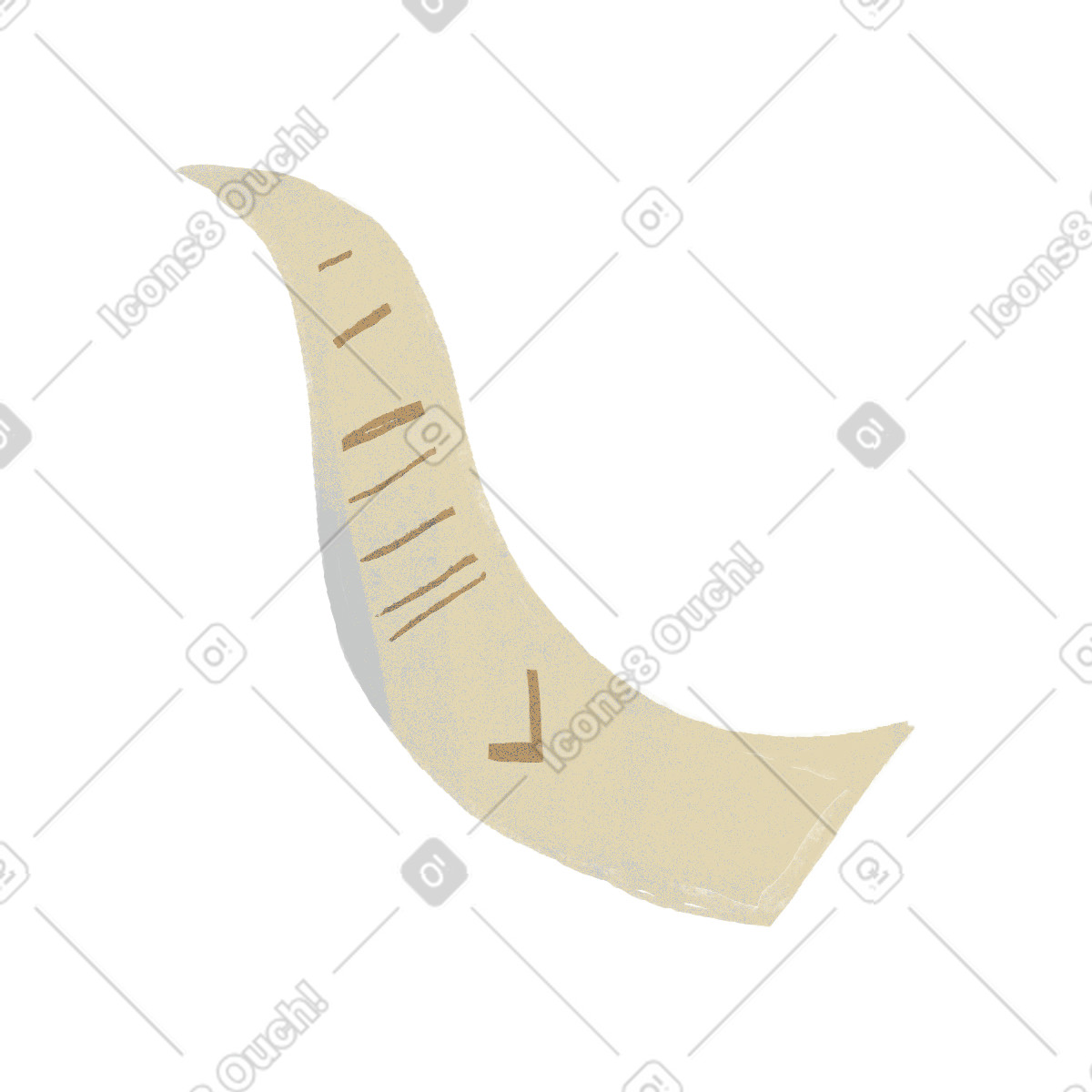 Check illustration in PNG, SVG