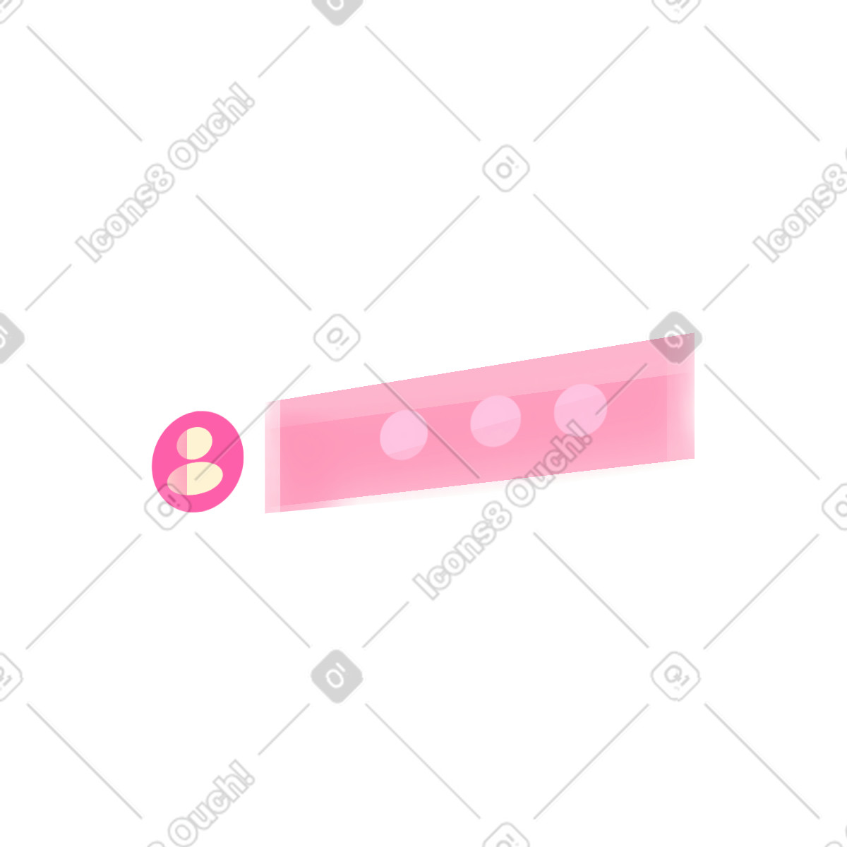 Illustration Window with user icon dans le style Dynamic à télécharger aux formats PNG, SVG