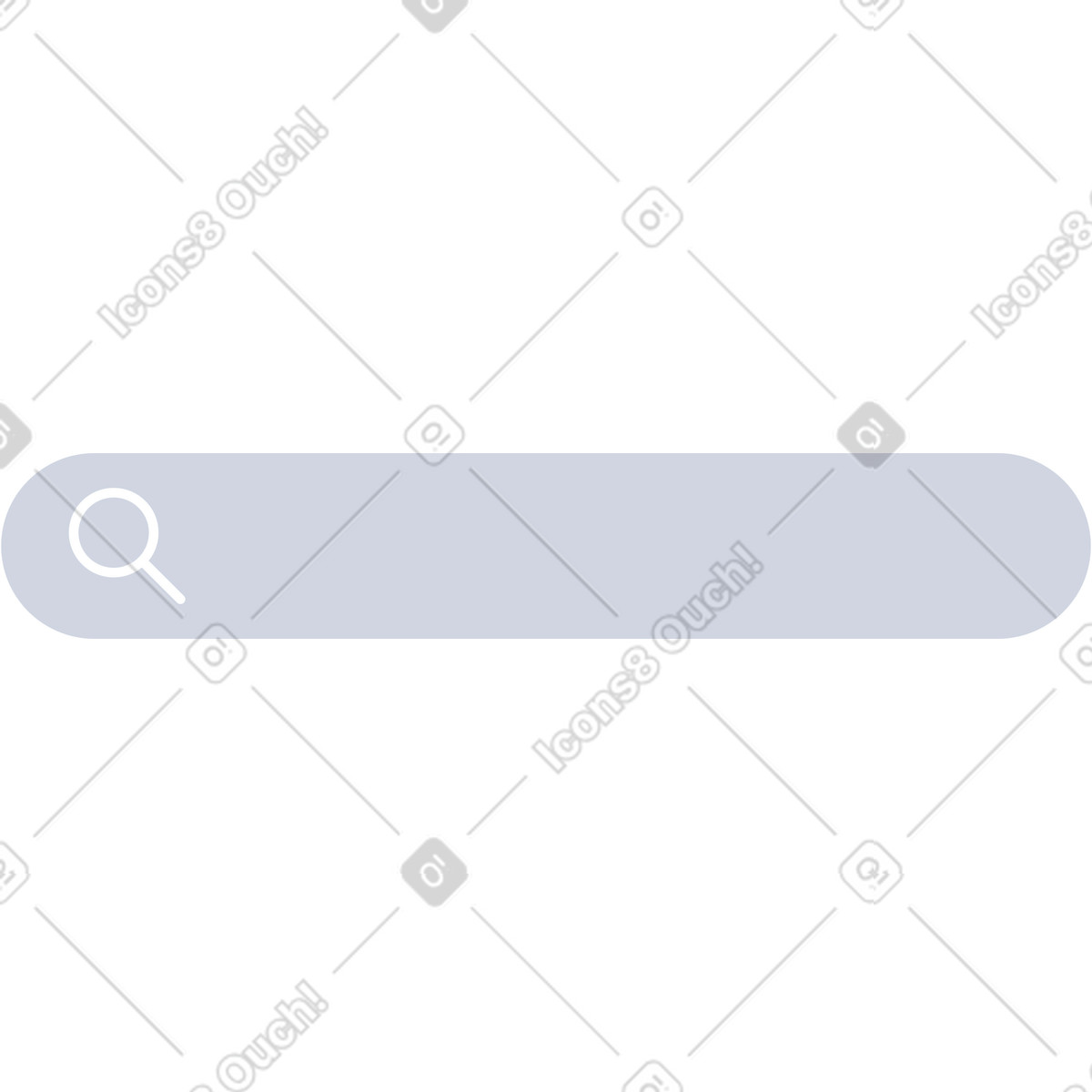 Lucent スタイルの 検索バー のイラストをPNG、SVG形式でダウンロード