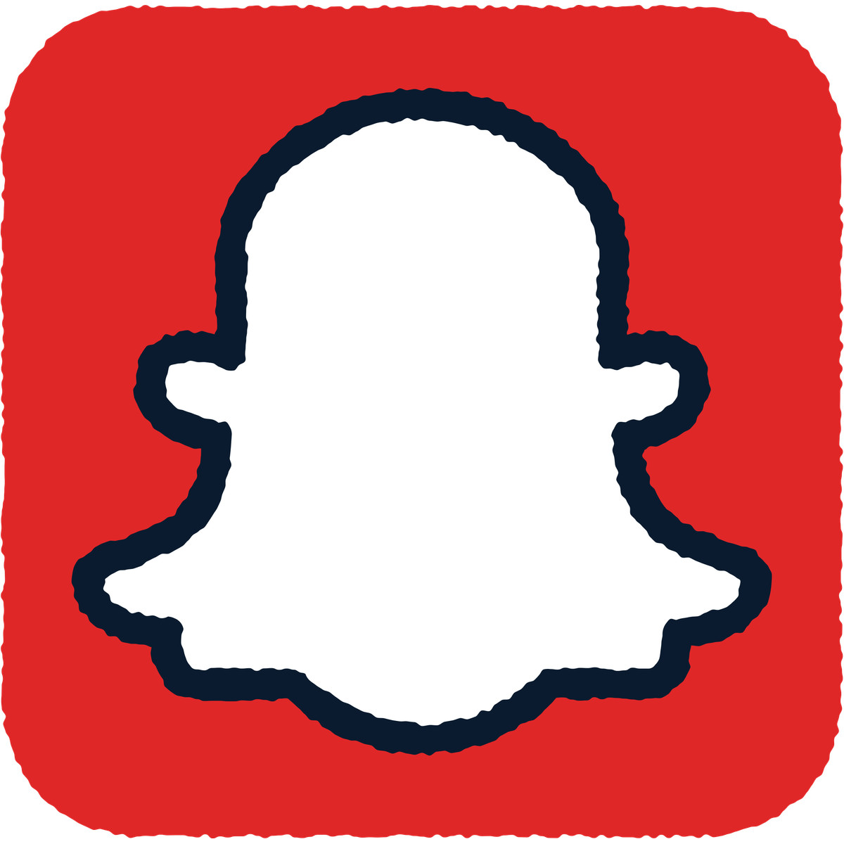 Ilustração de Snapchat icon em no estilo Cherry para baixar em PNG, SVG