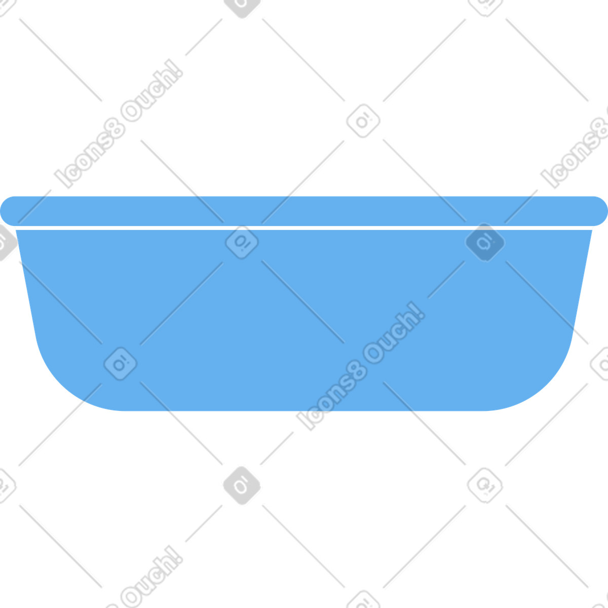 Illustration Bac en plastique dans le style Sammy à télécharger aux formats PNG, SVG