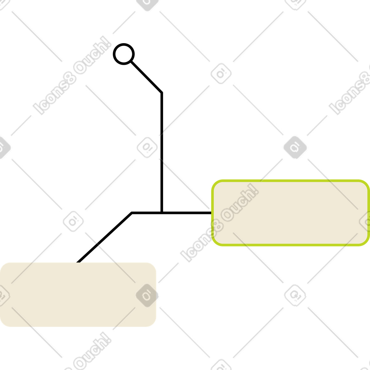 Digital callouts illustration in Juicy style download in PNG, SVG