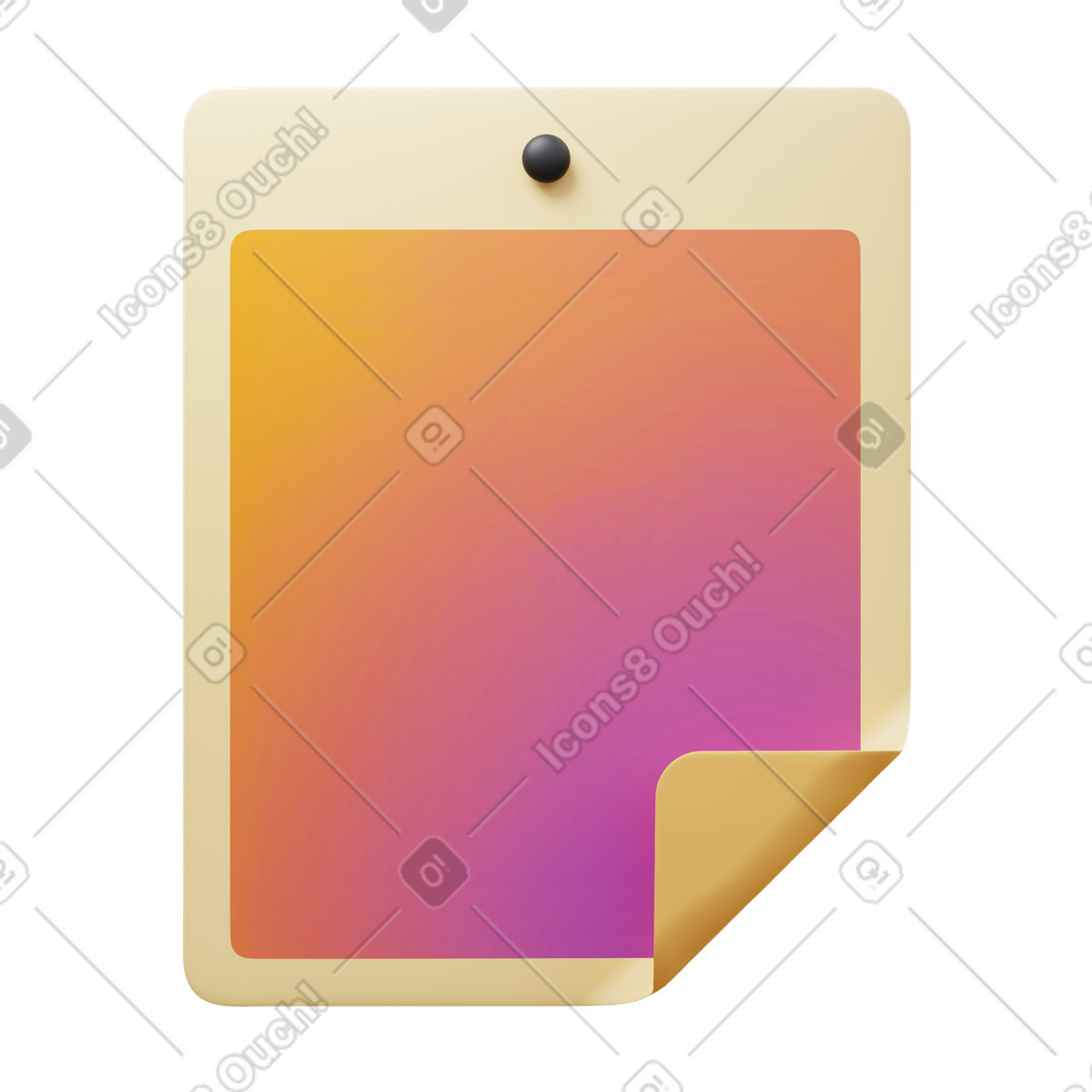 Ilustração de Poster em no estilo 3D Fluency para baixar em PNG, SVG