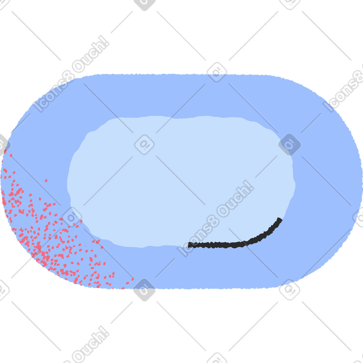 Ilustração de Sabonete em no estilo Pablo para baixar em PNG, SVG