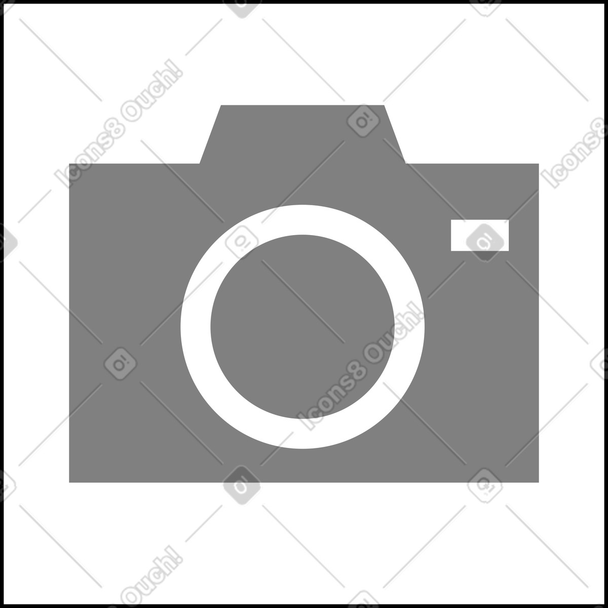 Icona della fotocamera illustrazione in stile Tiny scarica in PNG, SVG