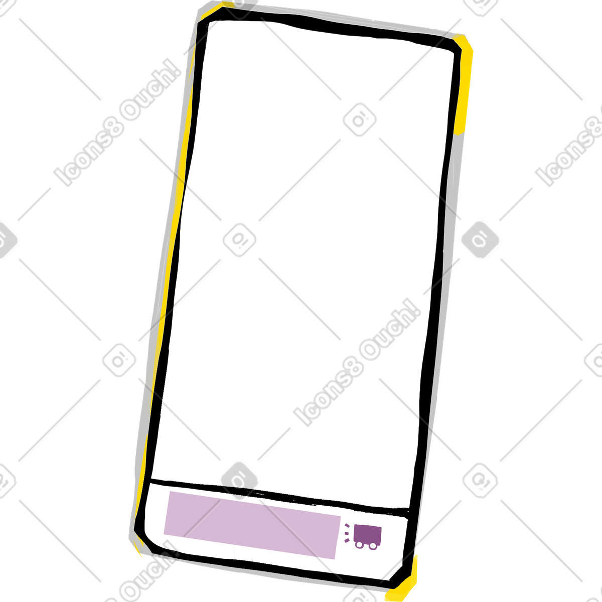 Atomic スタイルの 電話 のイラストをPNG、SVG形式でダウンロード