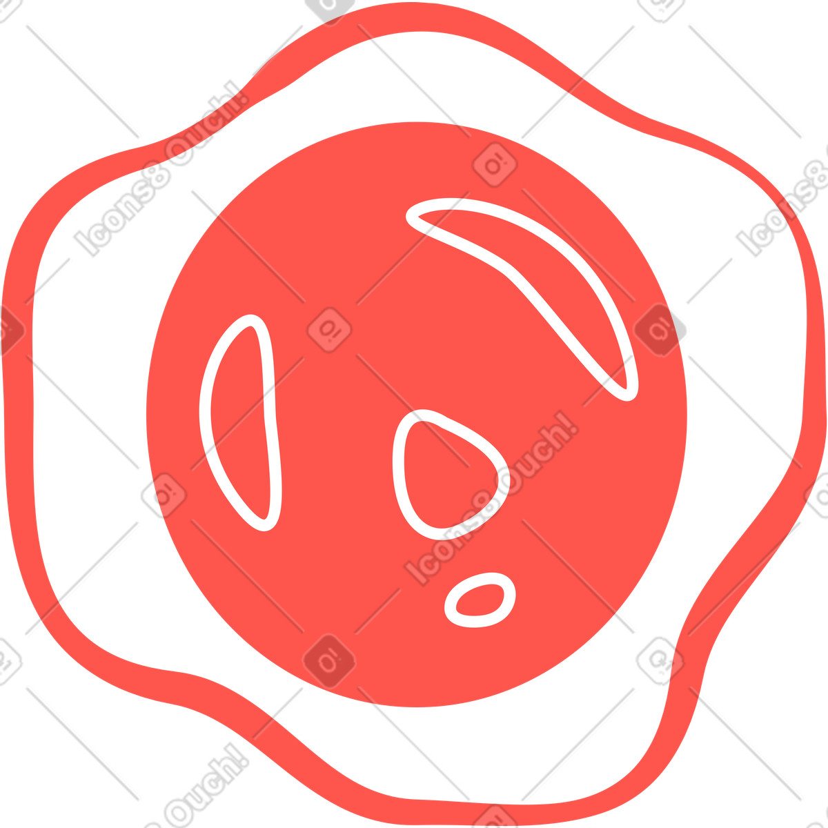 Illustration Planète dans le style Kingdom à télécharger aux formats PNG, SVG