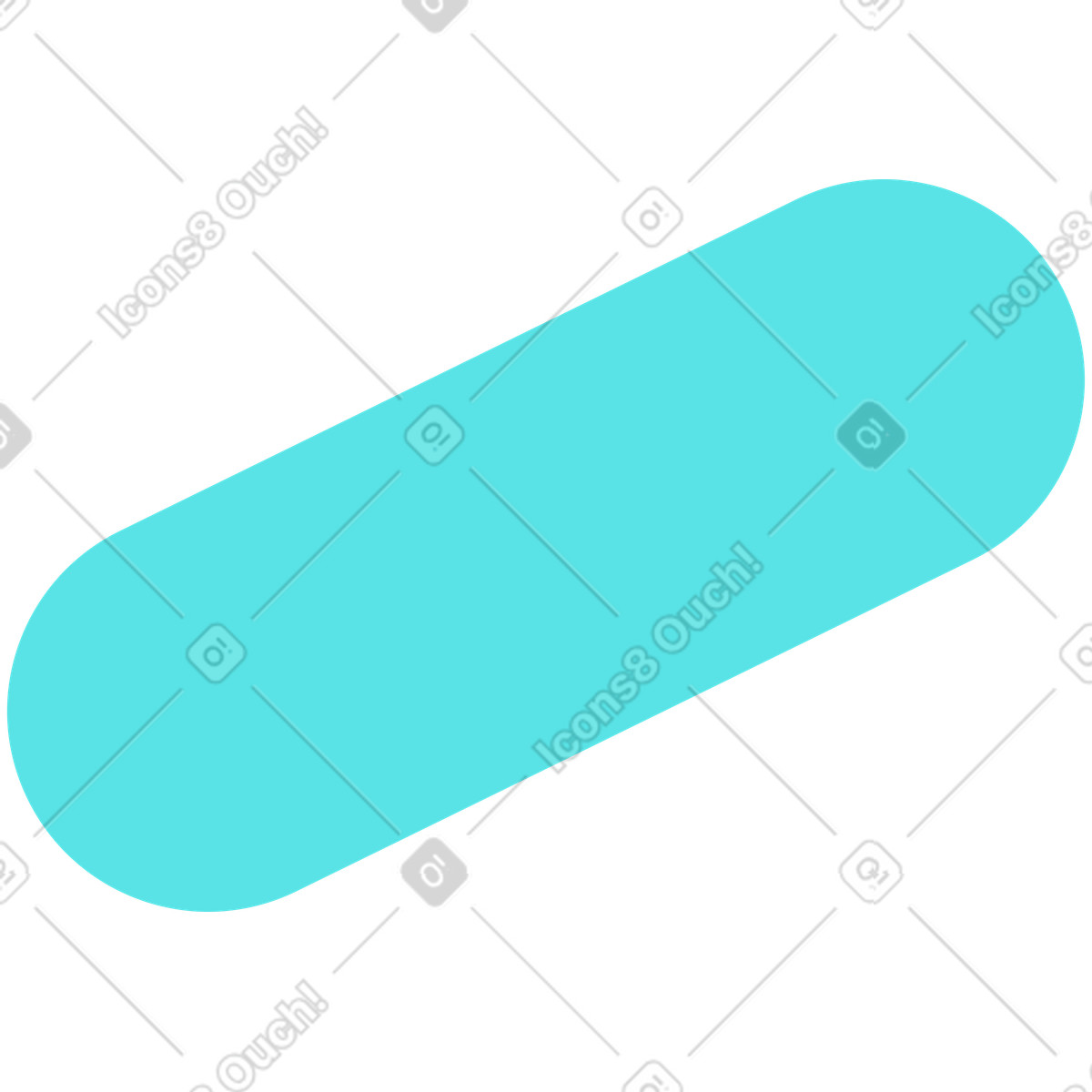 Ovale illustrazione in stile Bright scarica in PNG, SVG