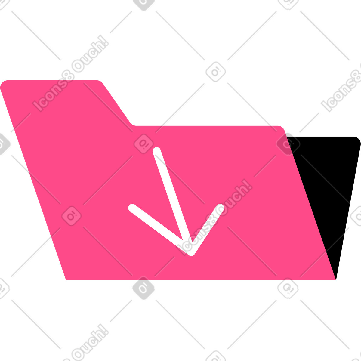 Space スタイルの Folder のイラストをPNG、SVG形式でダウンロード