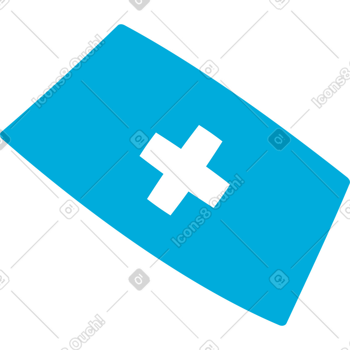 Chefarzt-Illustration im Flame-Stil als Download in PNG, SVG