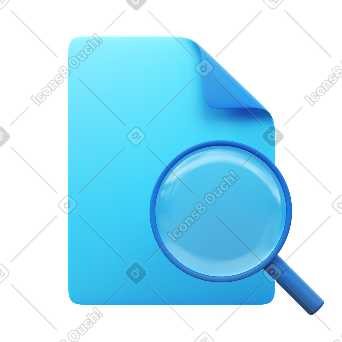 View illustration in 3D Fluency style download in PNG, SVG