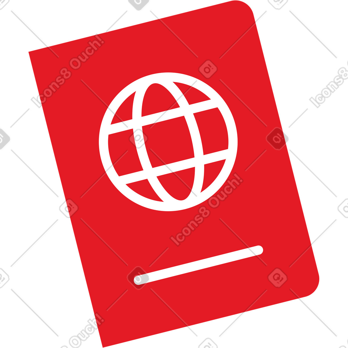 下载 Folks 风格的 护照 插画，支持 PNG、SVG 格式