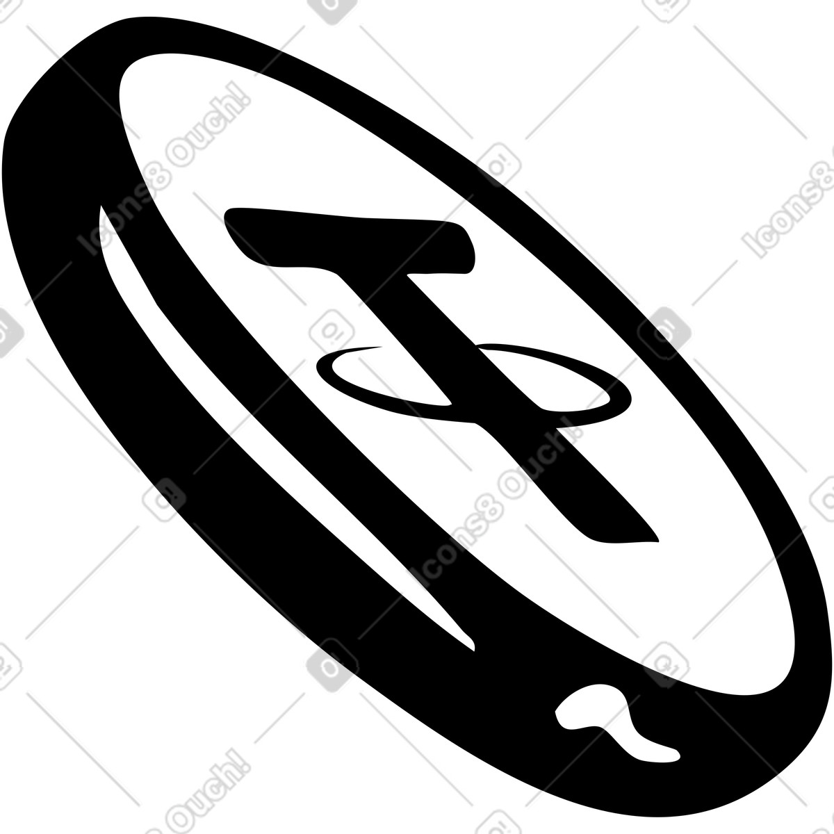 Illustration Pièce d'attache dans le style Line à télécharger aux formats PNG, SVG