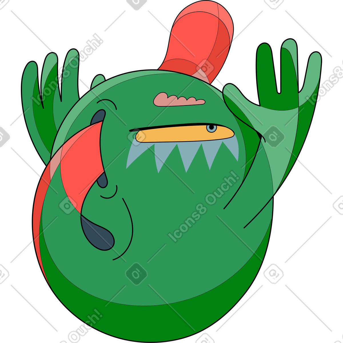 Иллюстрация Существо в PNG и SVG