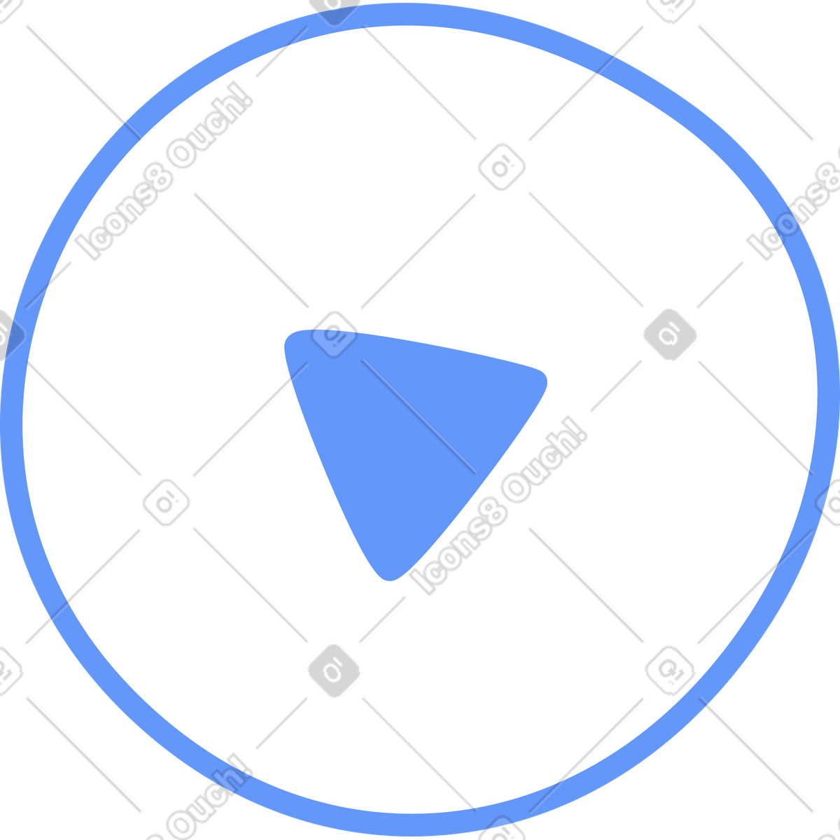 Illustration Jeu bleu dans le style Plain à télécharger aux formats PNG, SVG