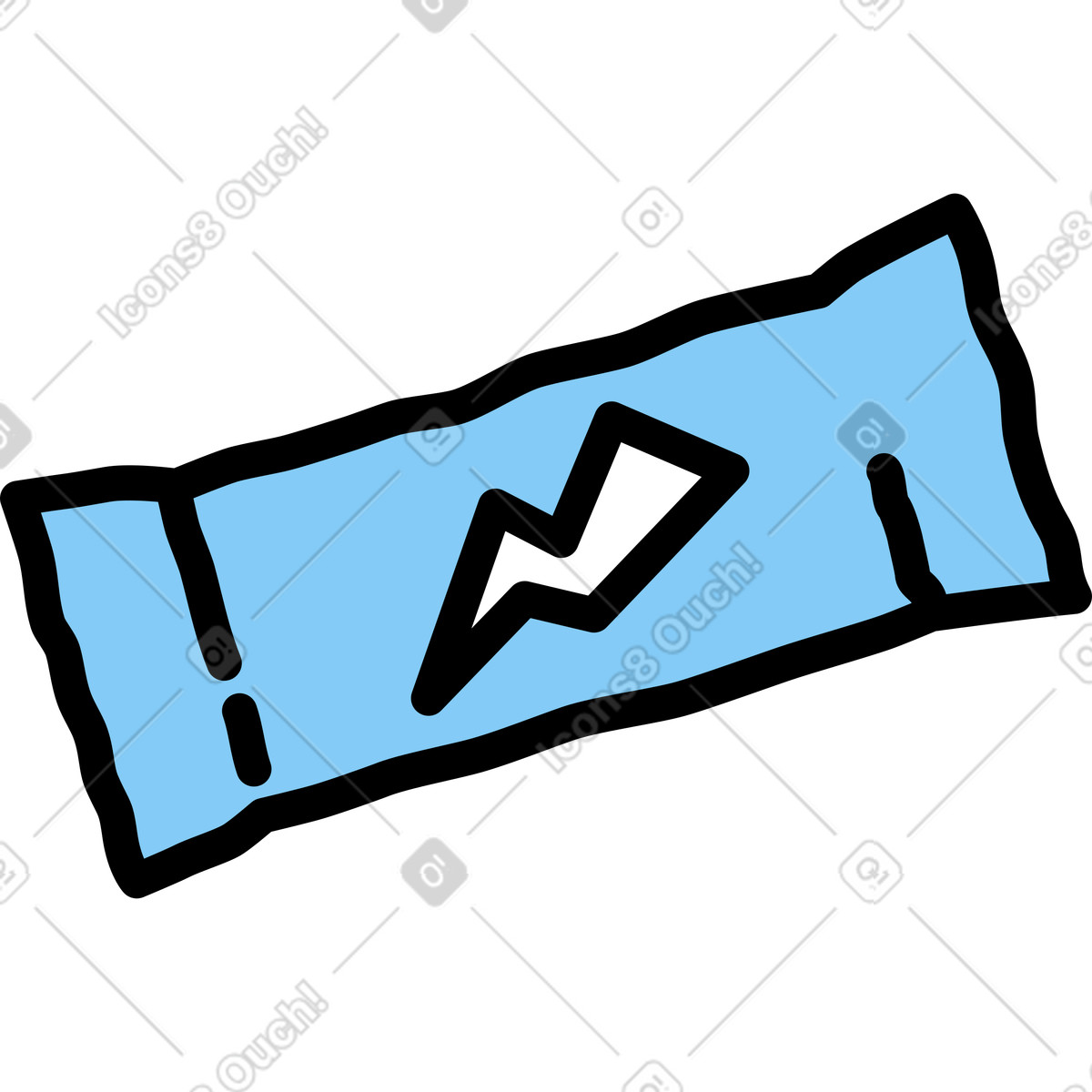 下载 Notes 风格的 蛋白棒 插画，支持 PNG、SVG 格式
