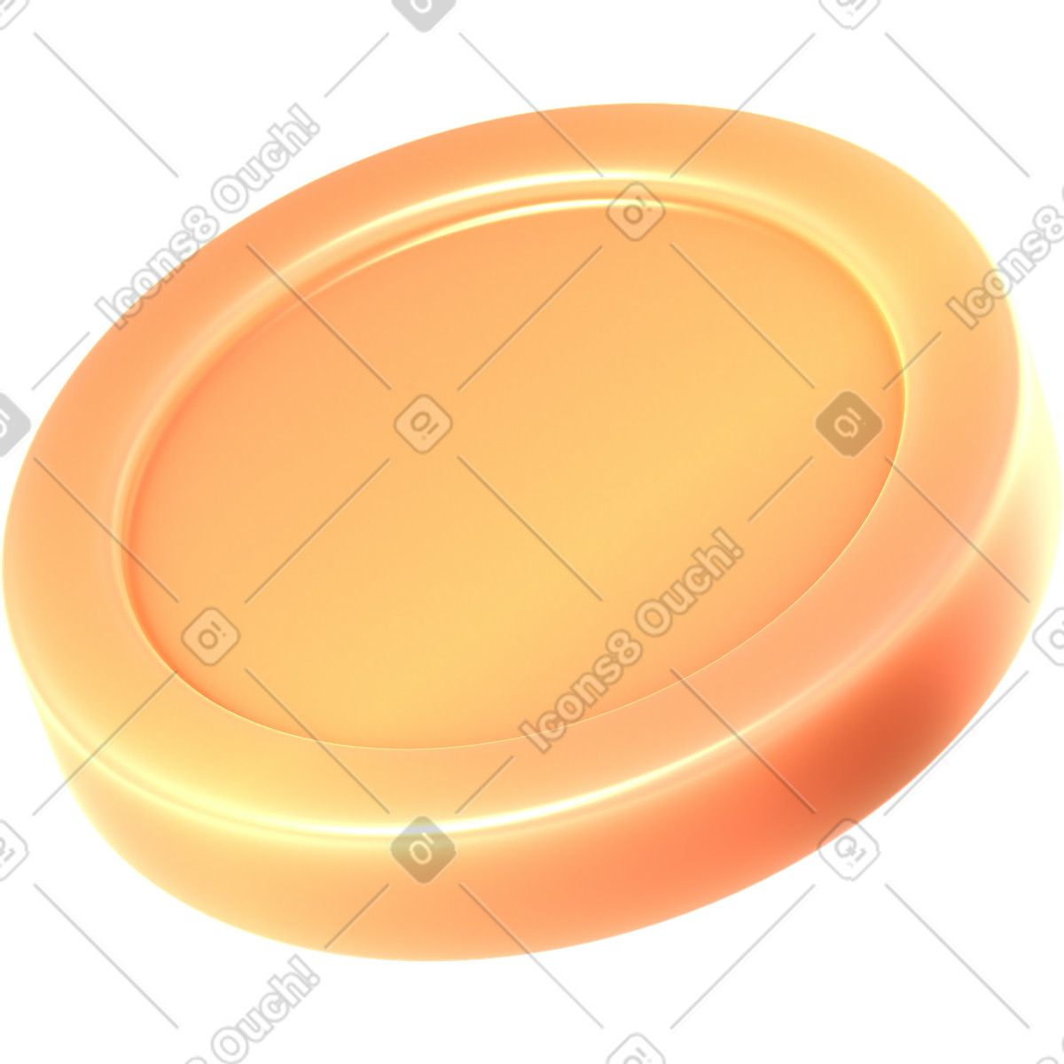 Coin illustration in PNG, SVG