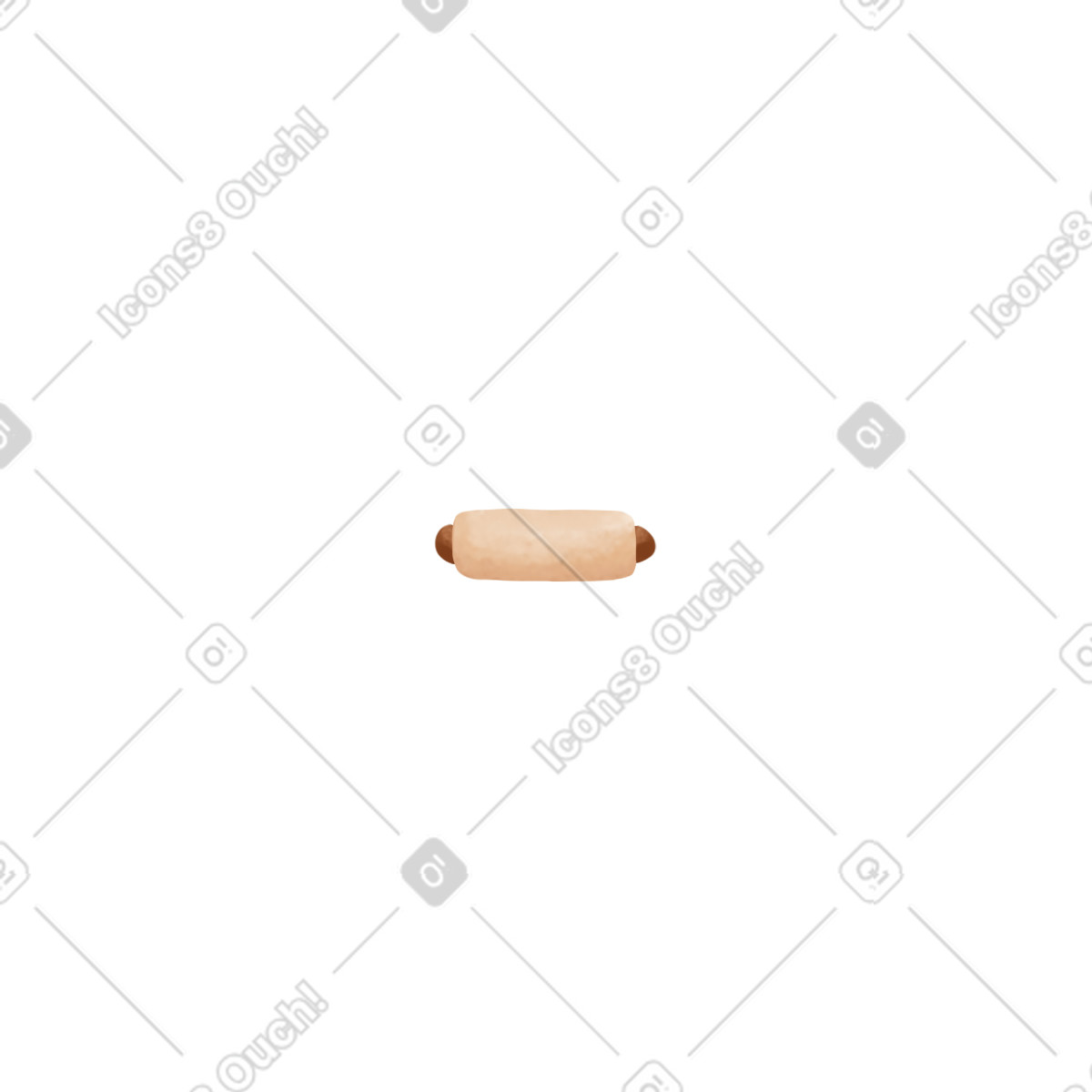 Hot dog illustrazione in stile Family scarica in PNG, SVG