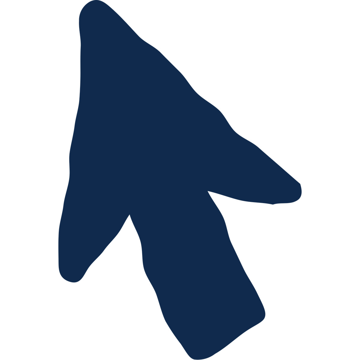 Cursor illustration in Cherry style download in PNG, SVG