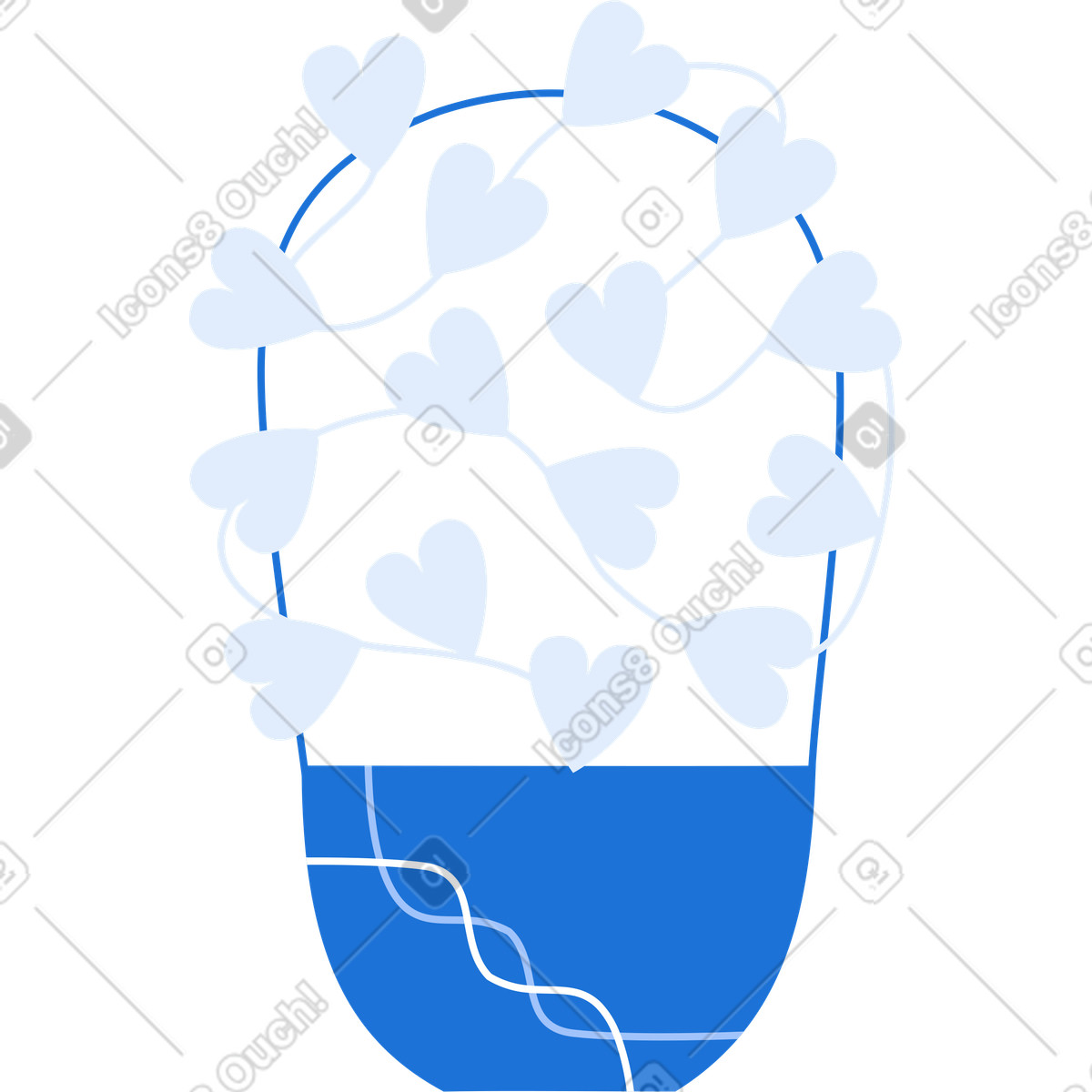 Ilustração de Vaso planta em no estilo Clip para baixar em PNG, SVG