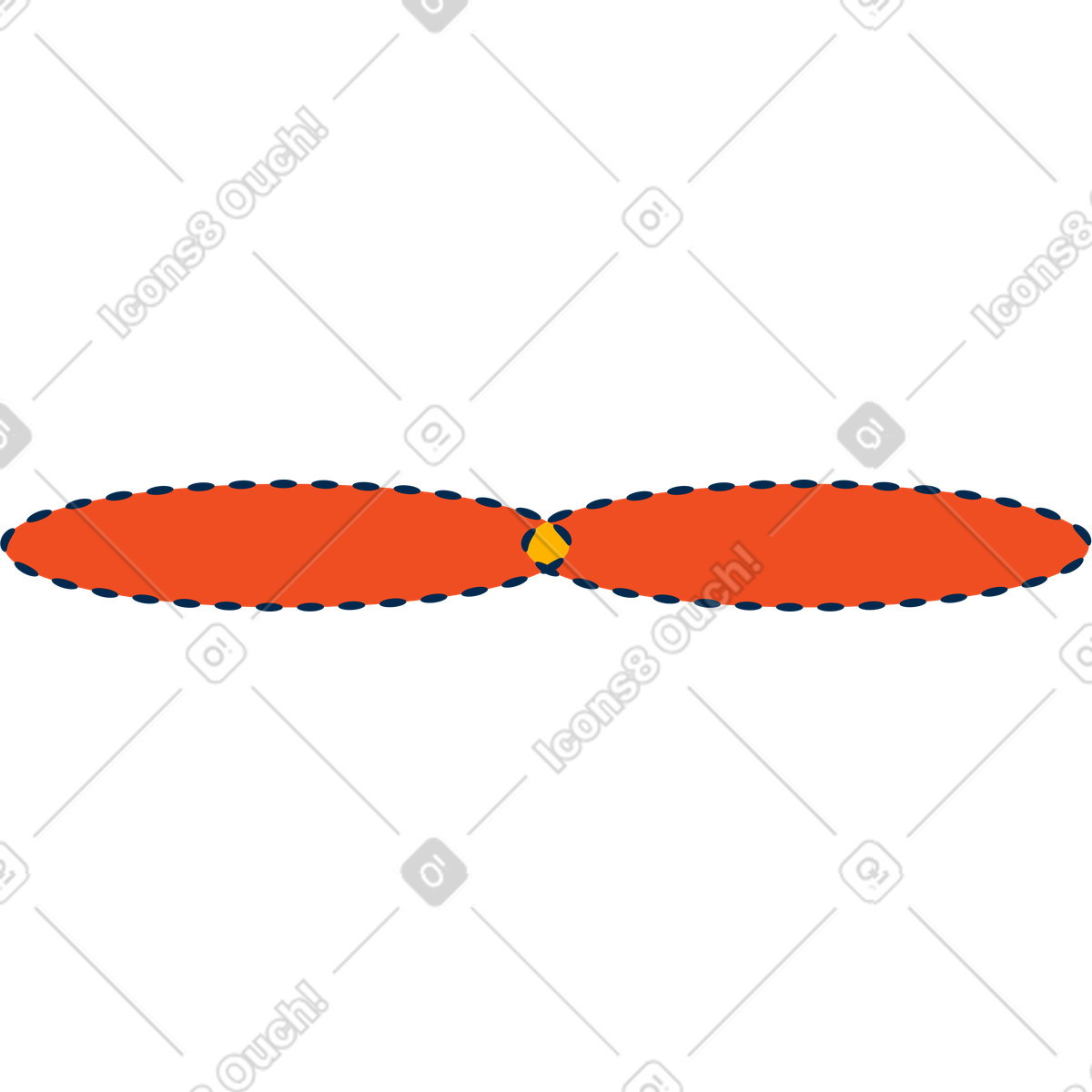 Ilustración Distancia en estilo Flame a descargar en PNG y SVG