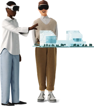 Иллюстрации VR/AR в PNG и SVG 