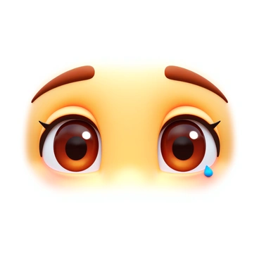 A close-up illustration of a pair of human eyes with deep brown irises. The eyes are shining with kindness, reflecting a gentle light. Fine details around the eyes include delicate eyelashes, slightly crinkled skin, and a hint of tears that suggest emotional depth. The eyebrows are softly arched, enhancing the expression of compassion and understanding.