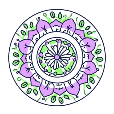 An intricate mandala is displayed, composed entirely of various Australian native flowers. The mandala features concentric circles with detailed arrangements of flowers such as banksias, waratahs, and kangaroo paws, each flower meticulously placed to create symmetry. Surrounding the central flower arrangement, there are delicate leaves and buds interwoven, enhancing the complexity of the design. The outer edges of the mandala showcase a variety of native flora, with each section carefully crafted to form a harmonious pattern. The overall composition radiates outwards, drawing the viewer's eye towards the center.