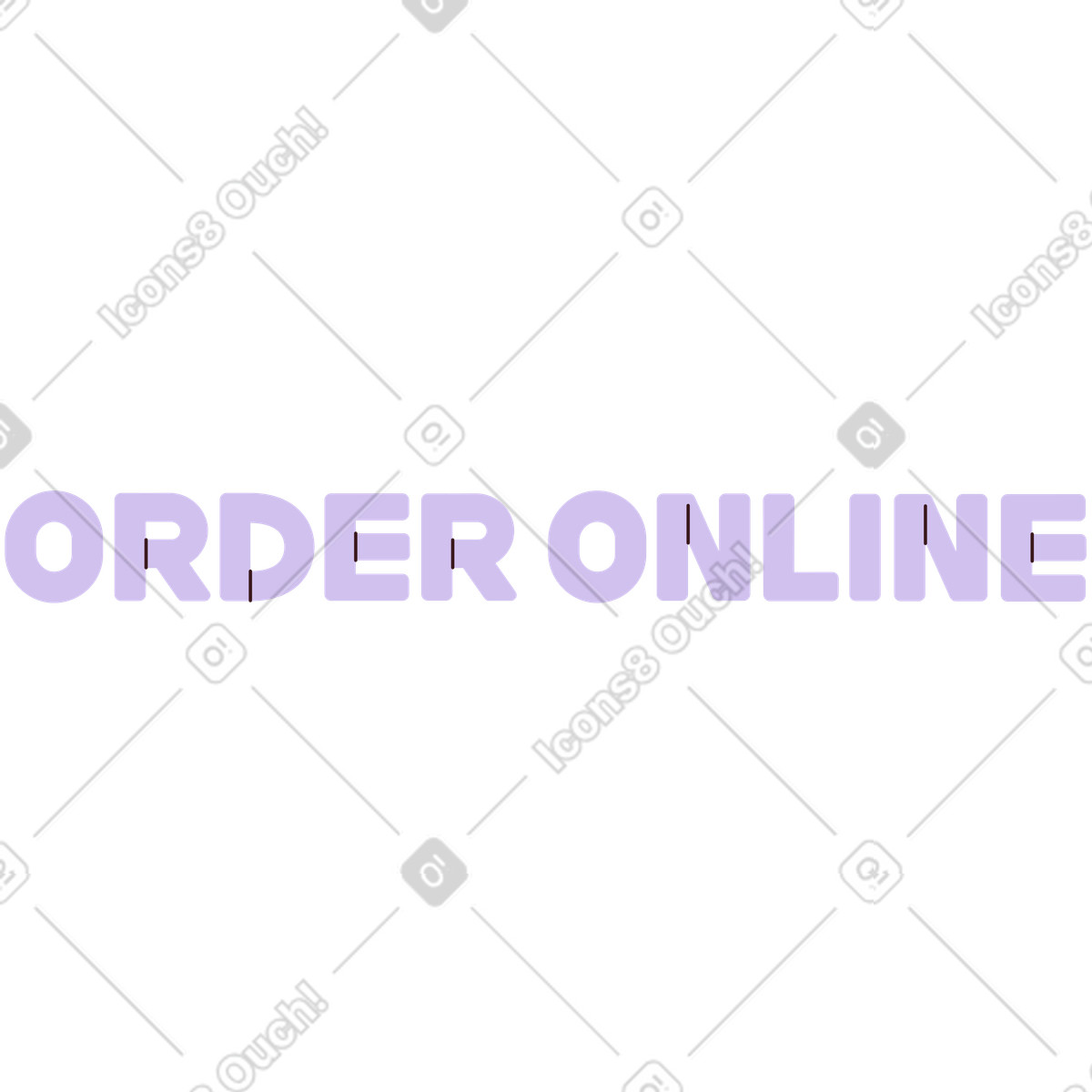 Ordine di lettere online illustrazione in stile Folks scarica in PNG, SVG