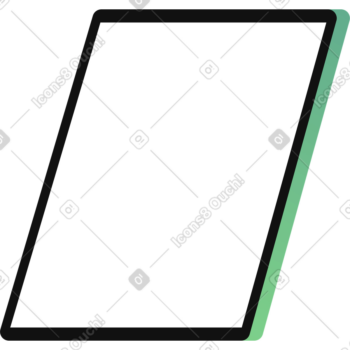 Ilustraci&oacute;n Tablet en estilo Network a descargar en PNG y SVG