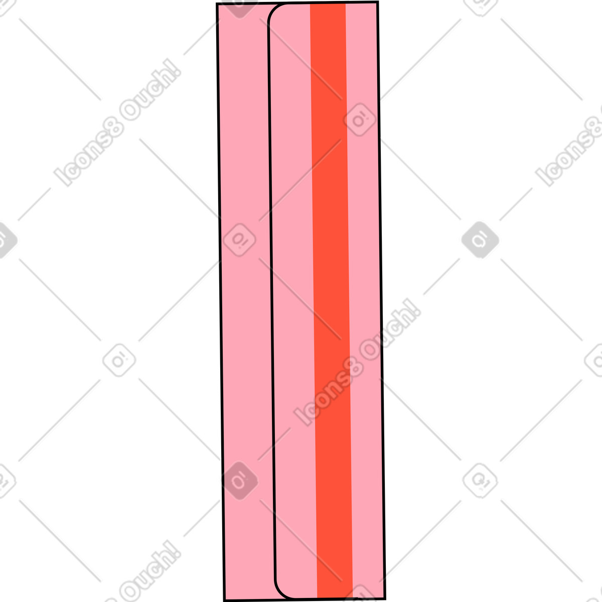 Illustration Tapis de fitness dans le style Kindy à télécharger aux formats PNG, SVG