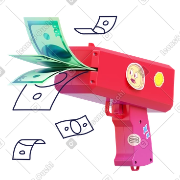 Tir au pistolet à argent comptant, distribution de récompenses et concours PNG, SVG