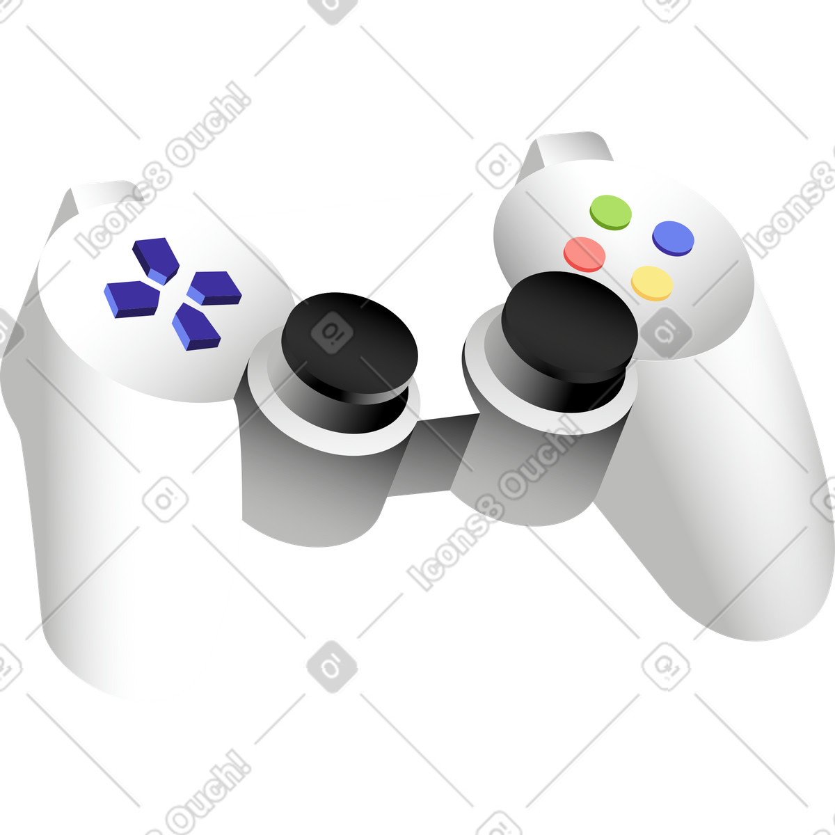 Ilustração de Controle em no estilo Levels para baixar em PNG, SVG