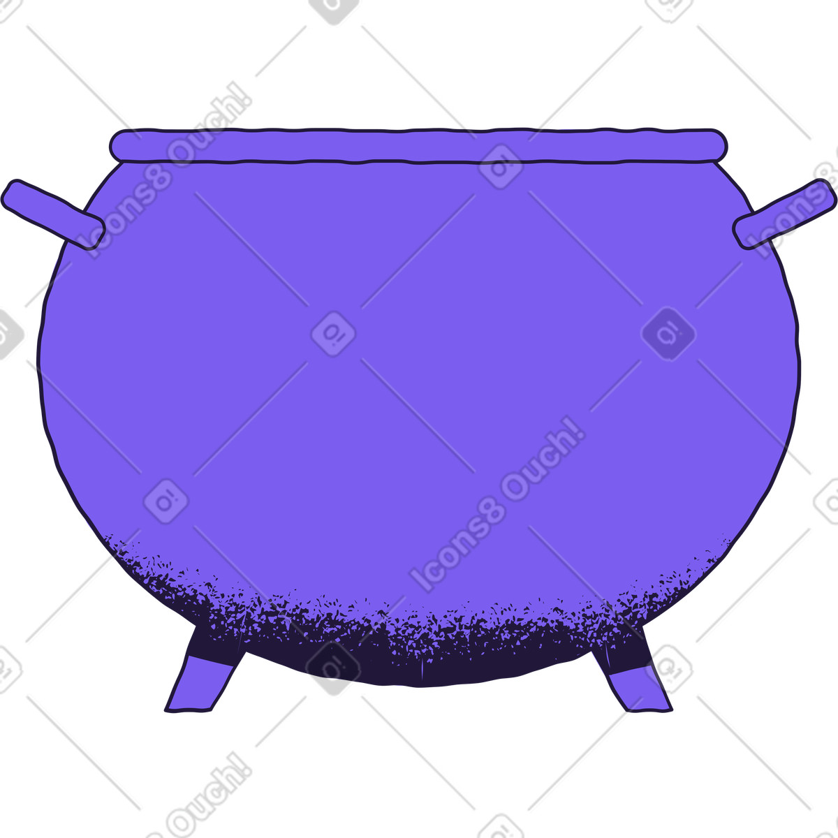 Ilustración L bote en estilo Conifer a descargar en PNG y SVG